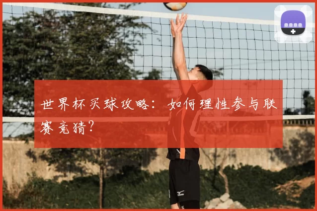 世界杯买球攻略：如何理性参与联赛竞猜？