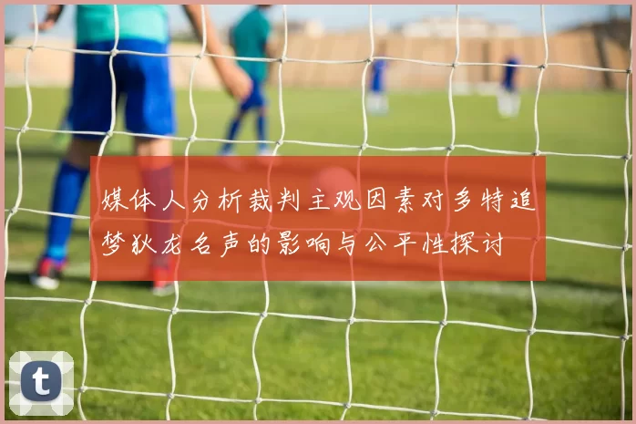 媒体人分析裁判主观因素对多特追梦狄龙名声的影响与公平性探讨